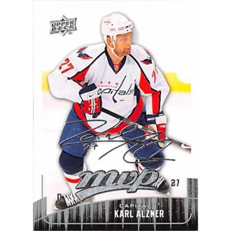 Řadové karty - Alzner Karl - 2009-10 MVP No.10