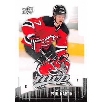 Řadové karty - Martin Paul - 2009-10 MVP No.126