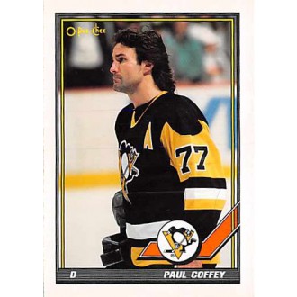 Řadové karty - Coffey Paul - 1991-92 O-Pee-Chee No.183