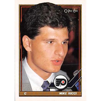 Řadové karty - Ricci Mike - 1991-92 O-Pee-Chee No.194