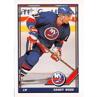 Řadové karty - Wood Randy - 1991-92 O-Pee-Chee No.205