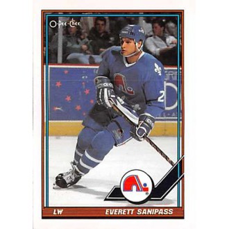 Řadové karty - Sanipass Everett - 1991-92 O-Pee-Chee No.315