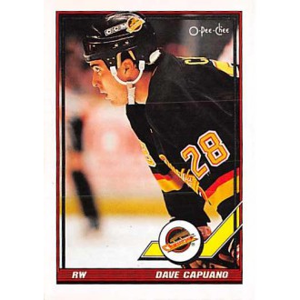 Řadové karty - Capuano Dave - 1991-92 O-Pee-Chee No.318