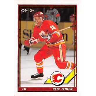 Řadové karty - Fenton Paul - 1991-92 O-Pee-Chee No.331