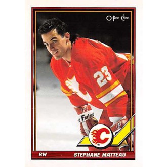 Řadové karty - Matteau Stephane - 1991-92 O-Pee-Chee No.383