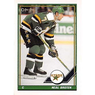 Řadové karty - Broten Neal - 1991-92 O-Pee-Chee No.420