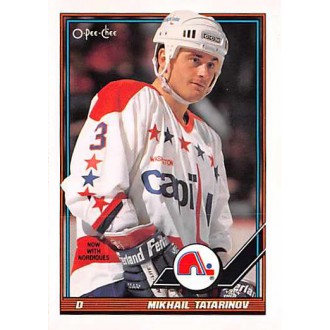 Řadové karty - Tatarinov Mikhail - 1991-92 O-Pee-Chee No.465