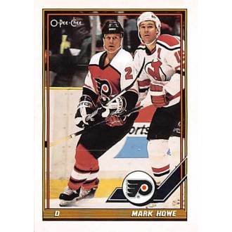 Řadové karty - Howe Mark - 1991-92 O-Pee-Chee No.466