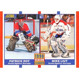 Řadové karty - Roy Patrick, Liut Mike - 1990-91 Score American No.354