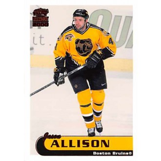 Paralelní karty - Allison Jason - 1999-00 Paramount Copper No.16