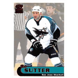 Paralelní karty - Sutter Ron - 1999-00 Paramount Copper No.211