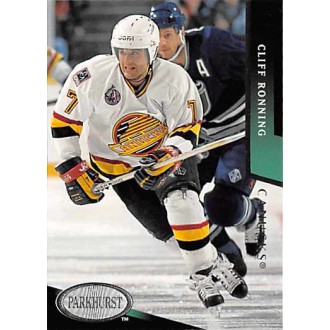 Řadové karty - Ronning Cliff - 1993-94 Parkhurst No.210