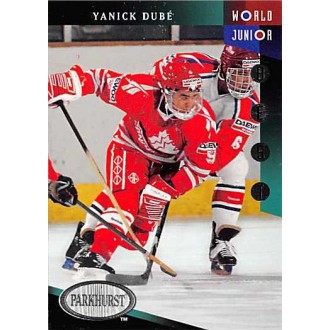 Řadové karty - Dubé Yanick - 1993-94 Parkhurst No.512