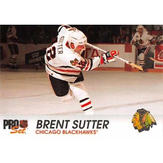 Řadové karty - Sutter Brent - 1992-93 Pro Set No.36