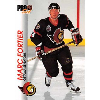 Řadové karty - Fortier Marc - 1992-93 Pro Set No.128