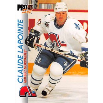 Řadové karty - Lapointe Claude - 1992-93 Pro Set No.151