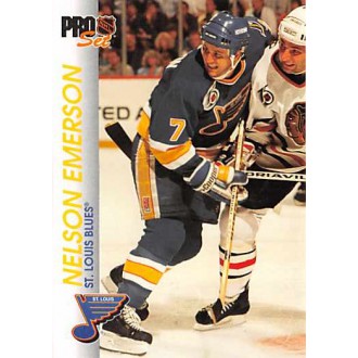 Řadové karty - Emerson Nelson - 1992-93 Pro Set No.161