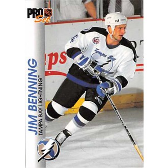 Řadové karty - Benning Jim - 1992-93 Pro Set No.181