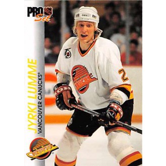 Řadové karty - Lumme Jyrki - 1992-93 Pro Set No.196