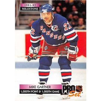 Řadové karty - Gartner Mike - 1992-93 Pro Set No.256