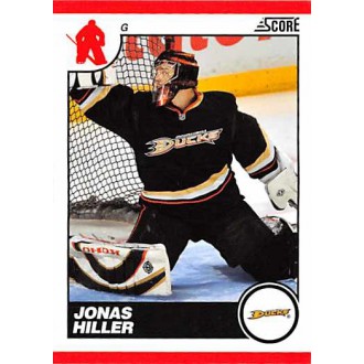 Řadové karty - Hiller Jonas - 2010-11 Score No.49