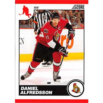 Paralelní karty - Alfredsson Daniel - 2010-11 Score Glossy No.337