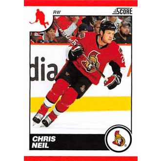 Řadové karty - Neil Chris - 2010-11 Score No.340