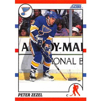 Řadové karty - Zezel Peter - 1990-91 Score American No.24