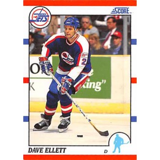Řadové karty - Ellett Dave - 1990-91 Score American No.65