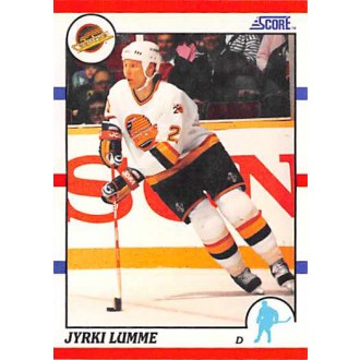 Řadové karty - Lumme Jyrki - 1990-91 Score American No.132
