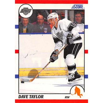 Řadové karty - Taylor Dave - 1990-91 Score American No.166