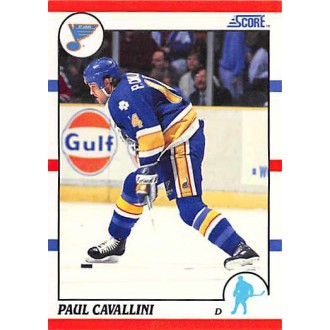 Řadové karty - Cavallini Paul - 1990-91 Score American No.185
