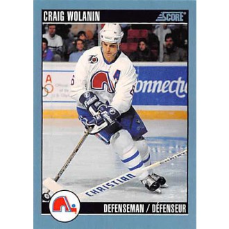 Řadové karty - Wolanin Craig - 1992-93 Score Canadian No.21
