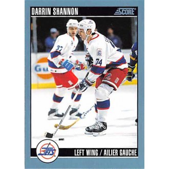 Řadové karty - Shannon Darrin - 1992-93 Score Canadian No.36