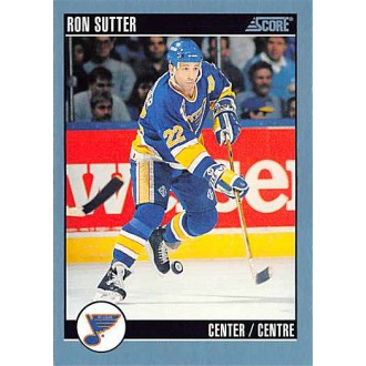 Řadové karty - Sutter Ron - 1992-93 Score Canadian No.86