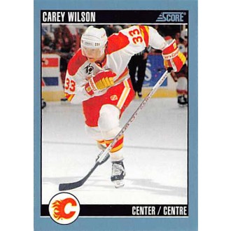 Řadové karty - Wilson Carey - 1992-93 Score Canadian No.127