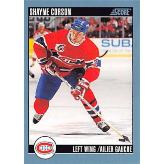 Řadové karty - Corson Shayne - 1992-93 Score Canadian No.158