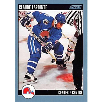 Řadové karty - Lapointe Claude - 1992-93 Score Canadian No.219
