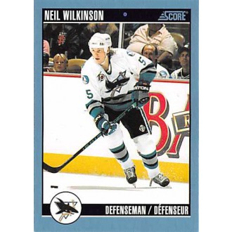Řadové karty - Wilkinson Neil - 1992-93 Score Canadian No.235