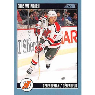 Řadové karty - Weinrich Eric - 1992-93 Score Canadian No.308