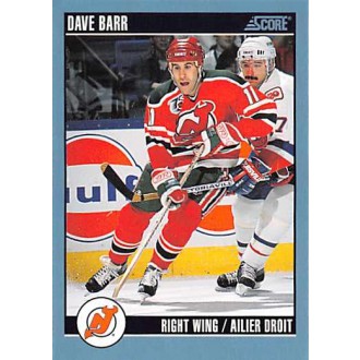 Řadové karty - Barr Dave - 1992-93 Score Canadian No.315