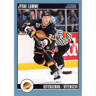 Řadové karty - Lumme Jyrki - 1992-93 Score Canadian No.318