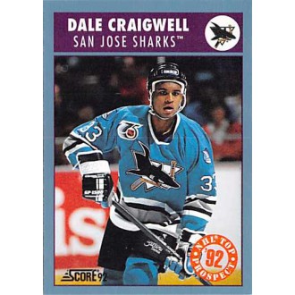 Řadové karty - Craigwell Dale - 1992-93 Score Canadian No.466