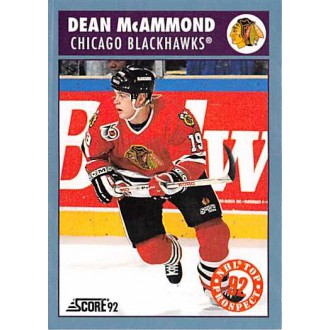 Řadové karty - McAmmond Dean - 1992-93 Score Canadian No.469