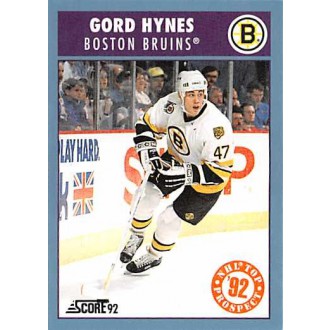 Řadové karty - Hynes Gord - 1992-93 Score Canadian No.483