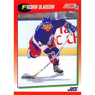 Řadové karty - Olausson Fredrik - 1991-92 Score Canadian English No.18