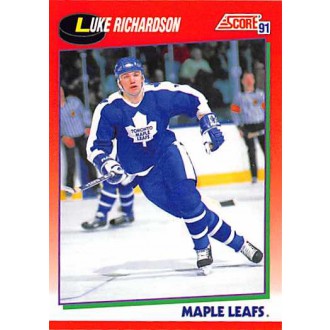 Řadové karty - Richardson Luke - 1991-92 Score Canadian English No.139