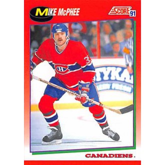 Řadové karty - McPhee Mike - 1991-92 Score Canadian English No.147