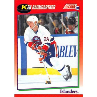 Řadové karty - Baumgartner Ken - 1991-92 Score Canadian English No.148