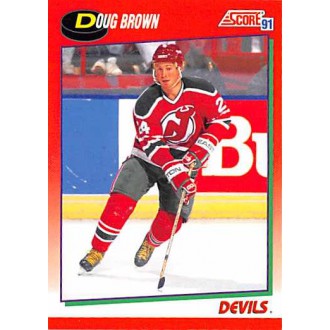 Řadové karty - Brown Doug - 1991-92 Score Canadian English No.163